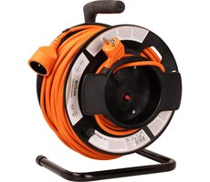 Retlux RPC 53 Verlängerungstrommel 1 Buchse 3×1,5mm 50m 