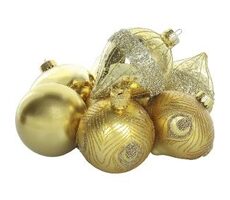 Retlux RXL 505 Set Glasornamente Gold 8-tlg. 