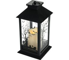 Retlux RHW 008 Schwarze Laterne 1 LED 3000K - warmweiß
