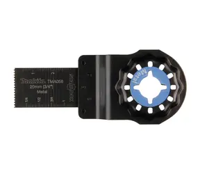 Makita B-64923 Bimetall-Sägeblatt gerade für Multifunktionswerkzeuge / Metall / 20mm / Starlock