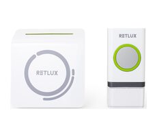 Retlux RDB 100 Kabellose Türklingel 3xAAA + Batterieknopf