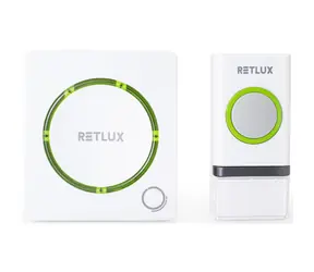 Retlux RDB 110 Türklingel 230V + Batterieknopf 