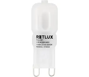 Retlux RLL 461 G9 2W LED / 170 lm / 3000K - warmweiß             