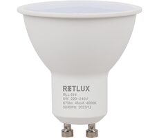 Retlux RLL 614 GU10 Lampe 5W / 675 lm / 4000K - Kaltweiß / D 