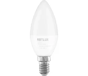 Retlux RLL 626 C37 E14 Kerze 6W / 810 lm / 3000K - warmweiß / D 