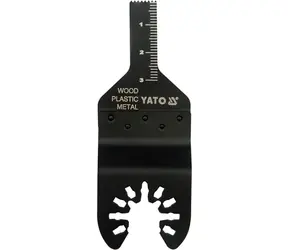 YATO YT-34683 / BIM Tauchsägeblatt für Multifunktionswerkzeuge / 10 mm (Holz, Kunststoff, Metall)