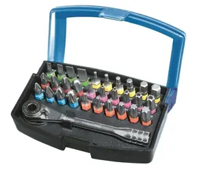 Narex 1/4"-Bit-Set mit Ratsche, 31-teilig