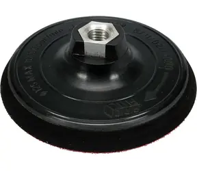 TOYA Polier-/Schleifpad M14 x 125 mm Klettverschluss 