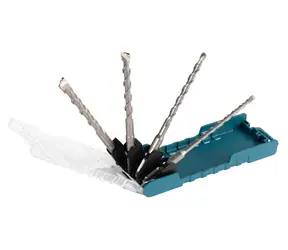 Makita E-13605 Set mit 4 SDS- PLUS -Bohrern für Beton / 6/8/10/12 mm