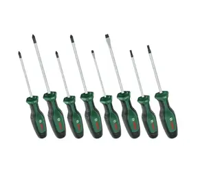 BOSCH 1600A02BX8 8-teiliges Schraubendreher-Set PH & PZ & SL & TX & SL & TX
