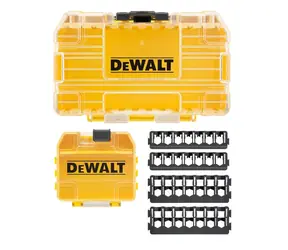 DeWalt DT70801 / Robustes Etui, kleiner Organizer und Bit-Magazin-Set