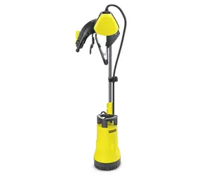 Kärcher BP 1 Fass / Fasspumpe / 400 W / Druck: 1,1 Bar / Förderhöhe: 11 m / Durchfluss: 3800 lh / Tauchtiefe: 7 m