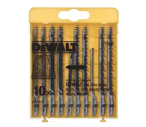 DeWalt DT2290 / Sägeblatt-Set zum Schneiden von Holz 10-tlg