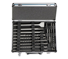 Makita D-42444 / Set Meißel und Bohrer mit SDS- PLUS im Koffer 17-tlg