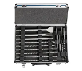 Makita D-42444 / Set Meißel und Bohrer mit SDS- PLUS im Koffer 17-tlg