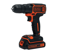 Black&Decker BDCD18K-QW / Akku-Bohrschrauber / 18 V / 1x 1,5 Ah / Koffer