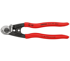 Knipex 9562160 Schere für Drahtseile und für hochfeste Drahtseile 160 mm
