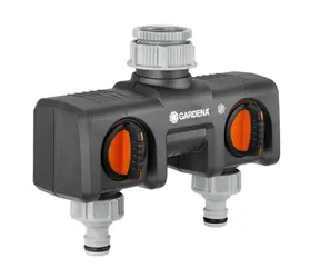 Gardena Twin-Tap Connector - Gabel zur Bewässerung