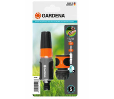 Gardena Stop &#39;n&#39; Spray - Bewässerungskopf-Set mit Schnellkupplung / für 13 mm 1:2-Schlauch