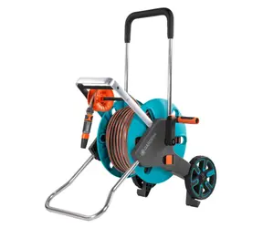 Gardena AquaRoll M Easy Set - Schlauchwagen mit Zubehör / Schlauch 20m