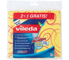 Vileda 144826 Tuch 2+1 gratis gelb