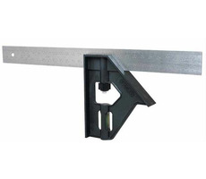 Stanley 2-46-017 / Multifunktionsquadrat / 300 mm / Integrierte Wasserwaage