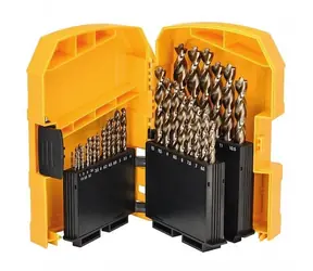 DeWalt DT4957-QZ / Extreme HSS-Co Metallbohrer-Set / Durchmesser 1,5-13 mm / 29-tlg