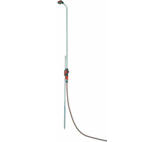 Gardena Solo 00961-20 Gartendusche / Höhe 207 cm / Regulier- und Absperrventil / Wasserstrahl - Ventilator