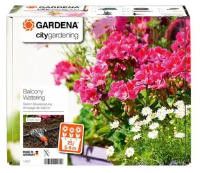 Gardena Micro-Drip-System 01407-20 Automatische Bewässerung von Blumenkästen