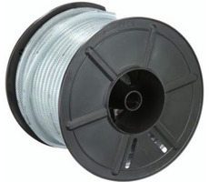 Gardena 04975-20 Transparenter Schlauch mit Gewebe 9 x 3 mm - Länge 40 m