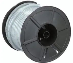 Gardena 04975-20 Transparenter Schlauch mit Gewebe 9 x 3 mm - Länge 40 m