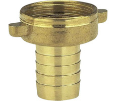 Gardena 07141-20 Zweiteilige Messingarmatur für Schläuche 19 mm (3|4") / Gewinde 33,3 mm (G 1")