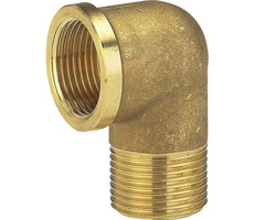 Gardena 07283-20 Messing-Winkel mit Innen- und Außengewinde 26,5 mm (G 3|4)