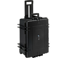 B&W 6800|B|SI Outdoor-Koffer Typ 6800 mit vorgeschnittener Schaumstoffpolsterung Schwarz / Maße 660 x 490 x 335 mm