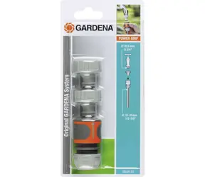 Gardena 18286-20 Gartenschlauchanschluss-Set 13 mm (1|2") - 15 mm (5|8") / Abverkauf