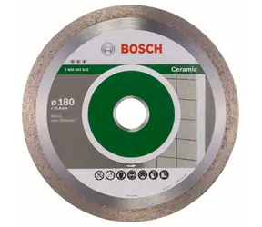 BOSCH 2608602635 / Diamant-Trennscheibe für Fliesen / Durchmesser 180 x 25,4 mm / Schnittbreite 2,2 mm