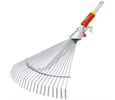 WOLF-Garten UC-M / Gartenrechen verstellbar / Arbeitsbreite 36-58 cm