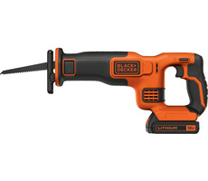 Black&Decker BDCR18 / Akku-Säbelsäge / 18V / 1,5 Ah / Hub 22 mm / 0-3000 z-min