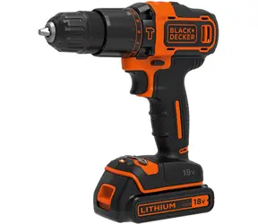 Black&Decker BDCHD18KB / Akku-Schlagbohrschrauber / 18V / 2x1,5Ah / 1400 U/min / 21000 Schläge/min / 40 Nm