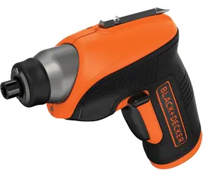 Black&Decker CS3652LC-QW / Akkuschrauber / 3,6V / 1,5Ah / 190 mm / 180 U/min / Sechskantklemmung 1|4" / 5,5 Nm