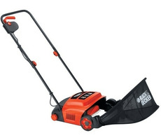 Black&Decker GD300 / Rasenlüfter / 600W / 3000 U/min / 30 cm Reichweite / 30 L Korb