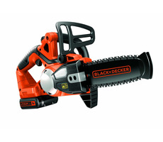 Black&Decker GKC1820L20 / Akku-Kettensäge / 18V / 2,0Ah / Blattlänge 20 cm