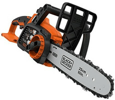 Black&Decker GKC1825LB / Akku-Kettensäge / 18V / Schwertlänge 25 cm / Kettenteilung 9,52 mm / ohne Akku
