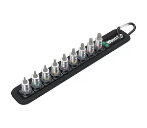 Wera Belt A 3 TORX HF / Zyklop TORX-Steckschlüsselsatz / mit Haltefunktion / Klemmteil 1|4"