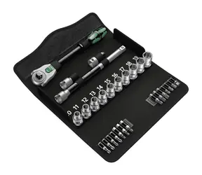 Wera 8100 SC 6 / Zyklop Speed Knarrensatz / Klemmteil 1|2" / metrisch