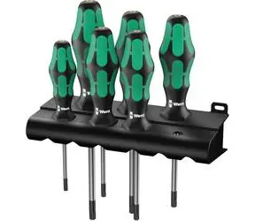 Wera 367|6 TORX / Kraftform PLUS Schraubendreher-Set + Ständer