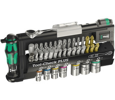 Wera Tool-Check PLUS / Werkzeugset bestehend aus Ratsche & Bits & Muttern und Handhalter