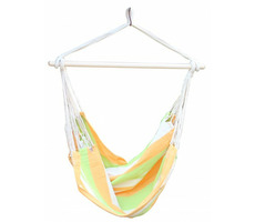 DIMENZA DF-003243 Orange / Schaukel BRASIL / Maße 100x130 cm / Tragfähigkeit 100 kg