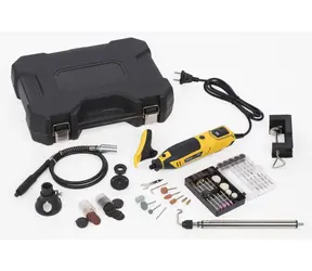 PowerPlus POWX1341 / Geradschleifer mit Zubehör / 200W / 40.000 U/min / Spannzangendurchmesser 3,2 mm