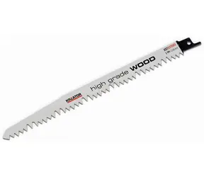 KREATOR KRT031003 / Sägeblatt für Holzzuschnittsäge / Blattlänge 230 mm / 5 TPI / 2 Stk